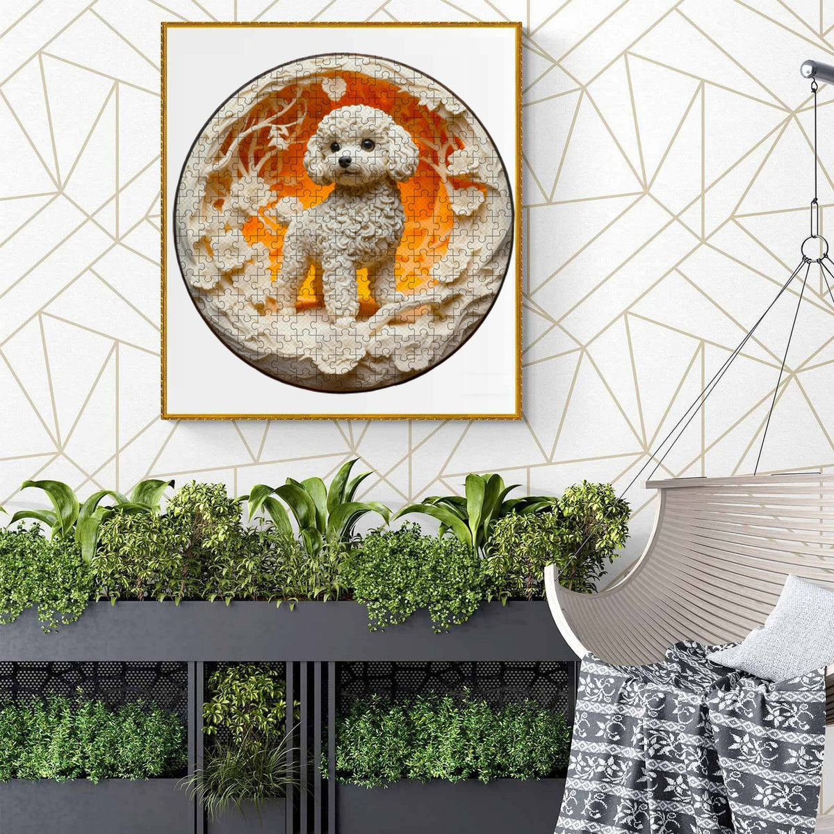 Puppy Wooden Jigsaw Puzzle