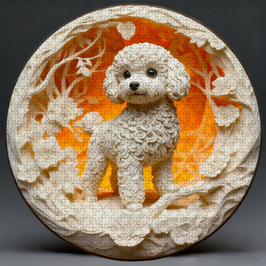 Puppy Wooden Jigsaw Puzzle