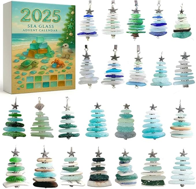 Fanyil 2025 Sea Glass Advent Calendar