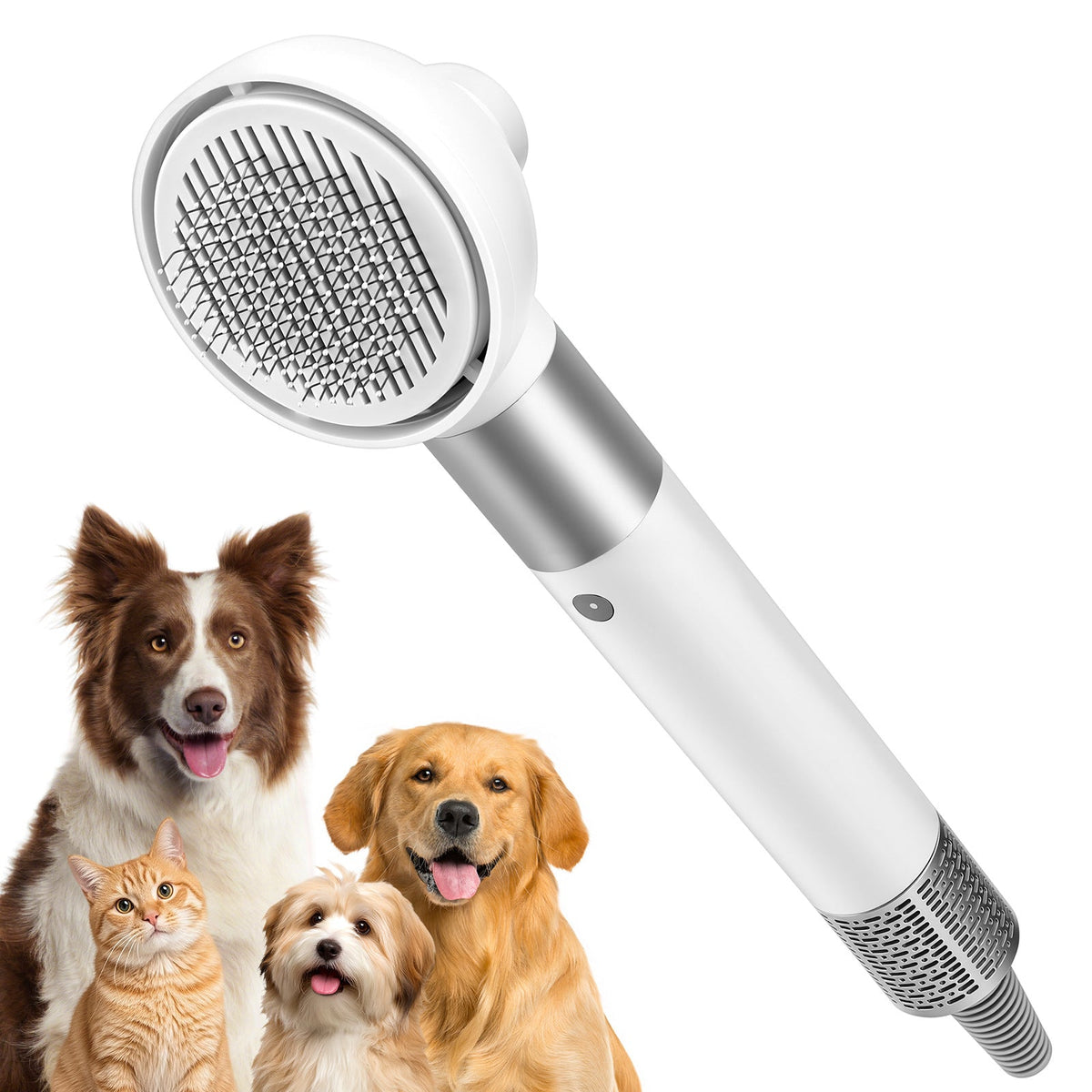 Fanyil™ 2-in-1 Pet Hair Dryer & Grooming Brush